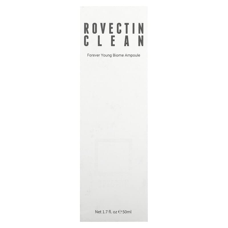 Rovectin, Clean, Forever Young Biome Ampoule , 1.7 fl oz (50 ml)