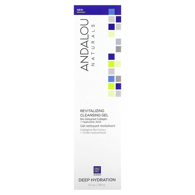 Andalou Naturals, Revitalizing Cleansing Gel, 6 fl oz (178 ml)