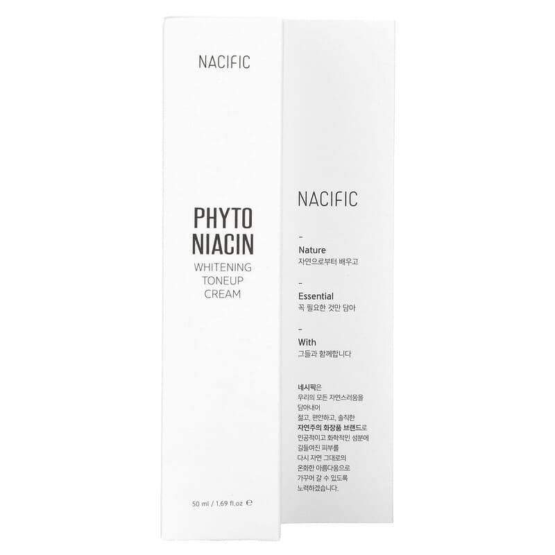 Nacific, Phyto Niacin, Whitening Toneup Cream, 1.69 fl oz (50 ml)