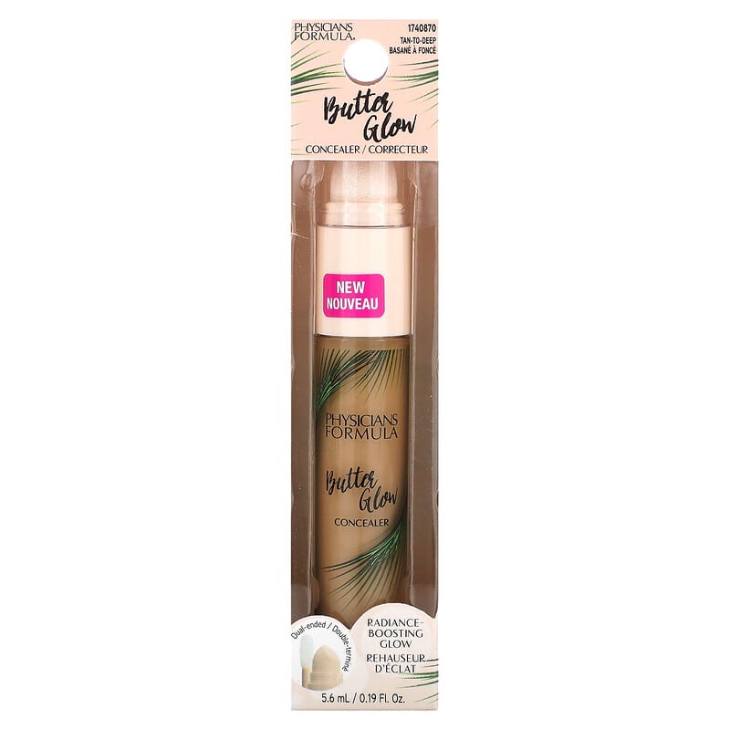 Physicians Formula, Butter Glow Concealer, Tan-To-Deep, 0.19 fl oz (5.6 ml)