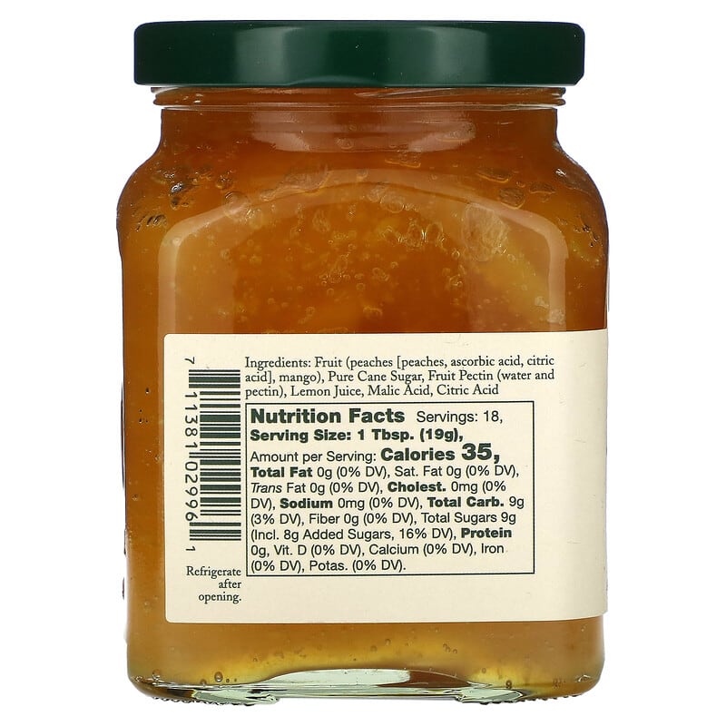 Stonewall Kitchen, Mango Peach Jam, 12 oz (340 g)