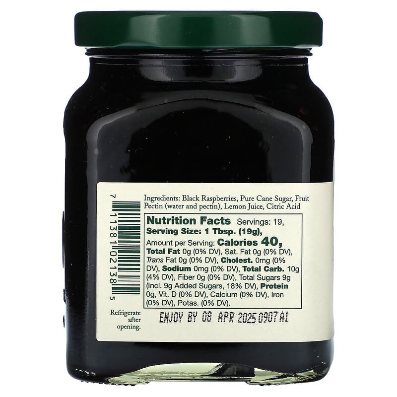 Stonewall Kitchen, Black Raspberry Jam, 12.5 oz (354 g)