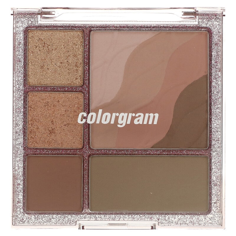 Colorgram, Multi Cube Palette, 05 Soft Cube, 0.28 oz (8.1 g)