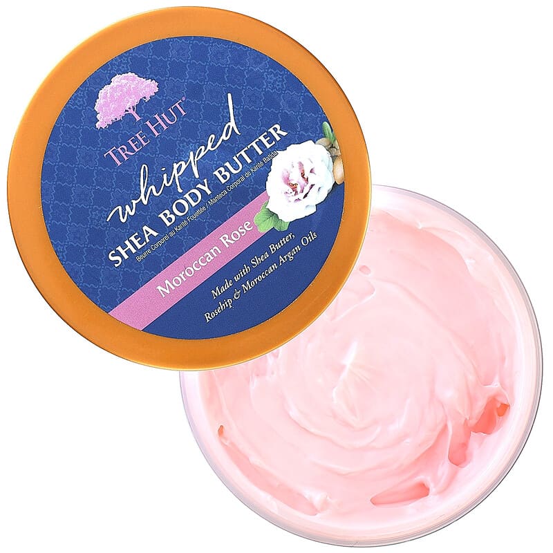 Tree Hut, Whipped Shea Body Butter, Moroccan Rose, 8.4 oz (240 g)