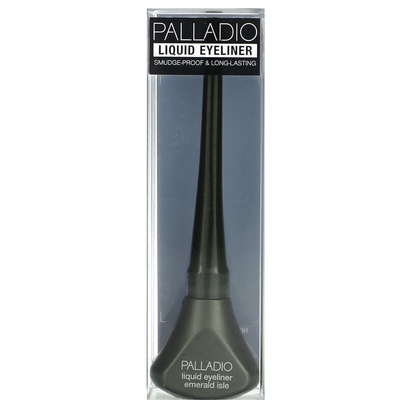 Palladio, Liquid Eyeliner, Emerald Isle ELLS271, 0.13 fl oz (3.8 ml)