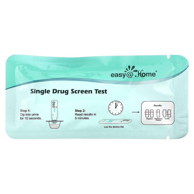 Easy@Home, Single Drug Screen Test, Cannabinoids Urine Test , 15 Tests