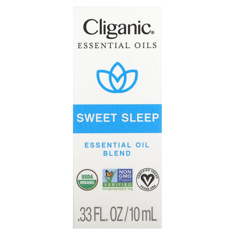 Cliganic, Essential Oil Blend, Sweet Sleep, 0.33 fl oz (10 ml)