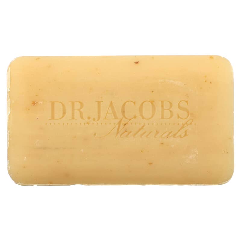 Dr. Jacobs Naturals, Loofah Exfoliating Castile Bar Soap, Citrus Crush Cocktail, 5 oz (142 g)