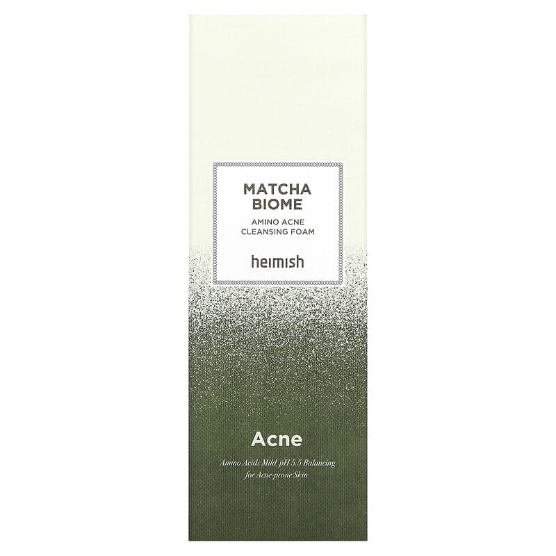 Heimish, Matcha Biome, Amino Acne Cleansing Foam, 5.29 oz (150 g)