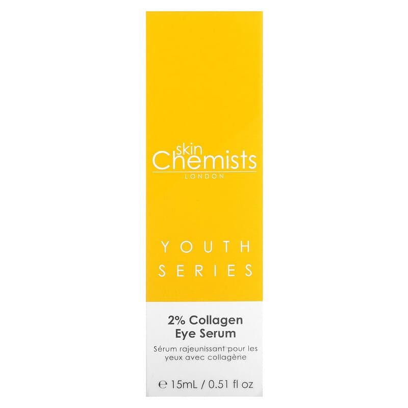 skinChemists, Youth Series, 2% Collagen Eye Serum, 0.51 fl oz (15 ml)