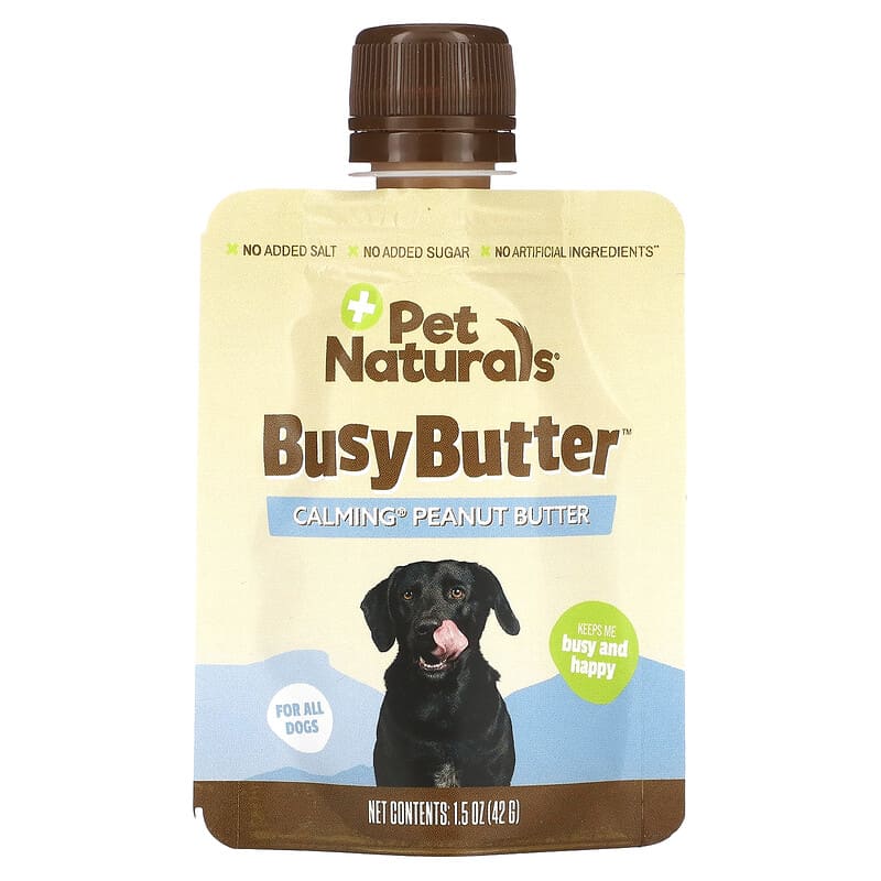 Pet Naturals, Busy Butter, Calming Peanut Butter, 1.5 oz (42 g)