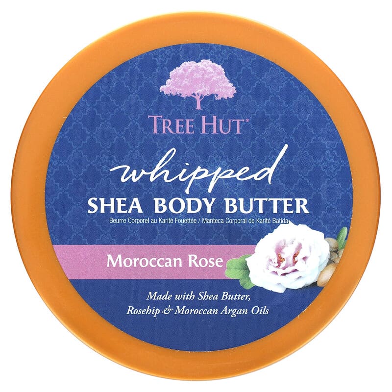 Tree Hut, Whipped Shea Body Butter, Moroccan Rose, 8.4 oz (240 g)