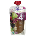 Plum Organics, Mighty 4, 4 Food Group Blend, Tots, Pear, Cherry, Blackberry, Strawberry, Black Bean, Spinach, Oat, 4 oz (113 g)
