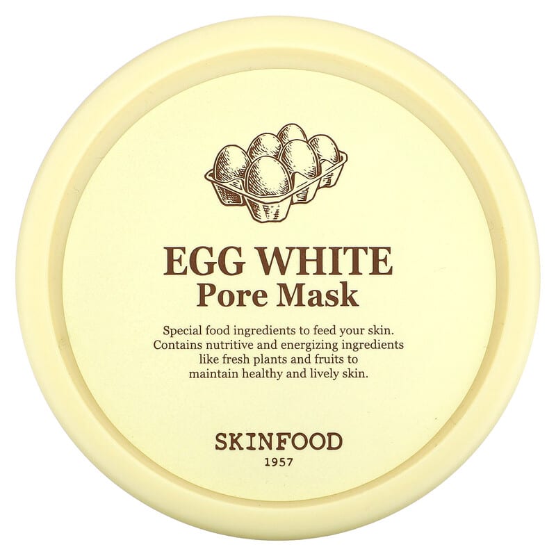 SKINFOOD, Egg White Pore Beauty Mask, 4.23 oz (120 g)