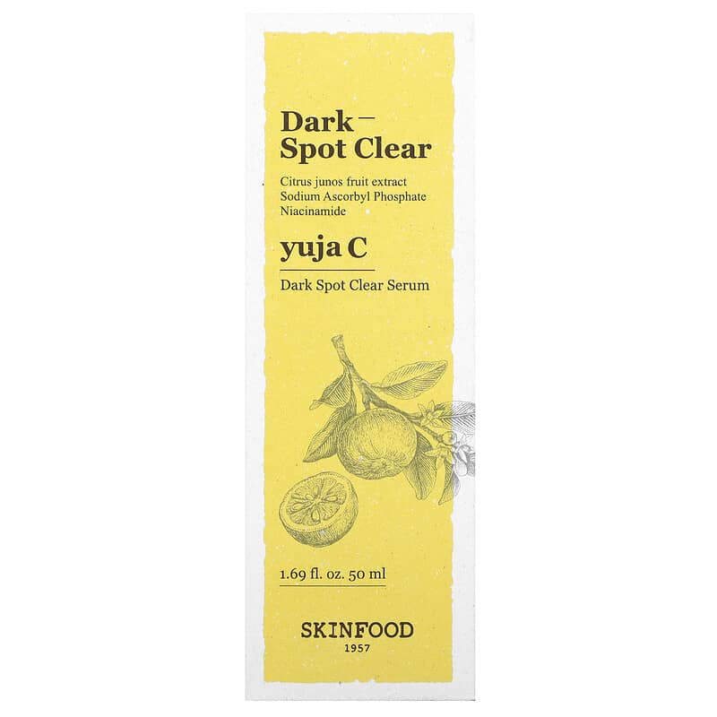 SKINFOOD, Yuja C, Dark Spot Clear Serum, 1.69 fl oz (50 ml)