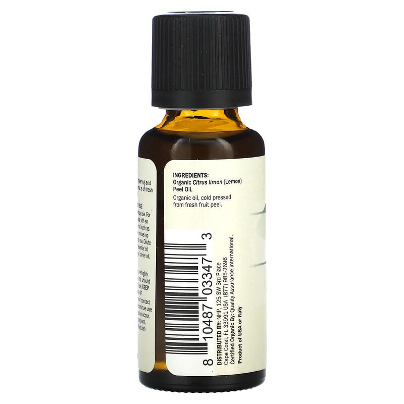 Dr. Mercola, Organic Essential Oil, Lemon, 1 fl oz (30 ml)