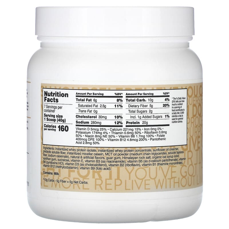 TransformHQ, MRS, Meal Replacement Shake, Vanilla, 10 oz (282.8 g)