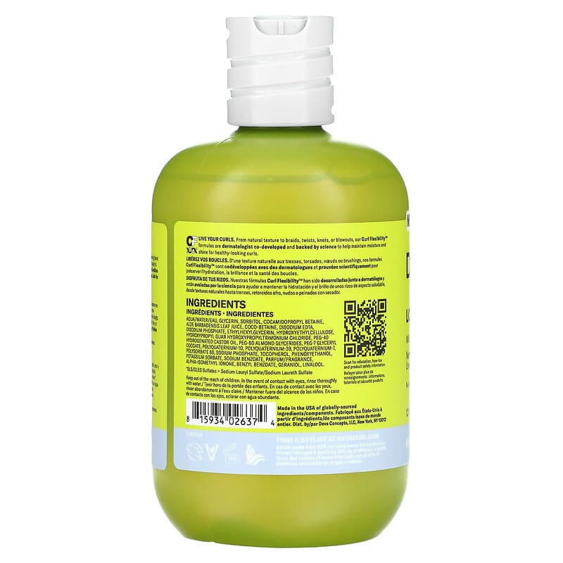 DevaCurl, Low-Poo Delight, Mild Lather Cleanser For Lightweight Moisture, 12 fl oz (355 ml)