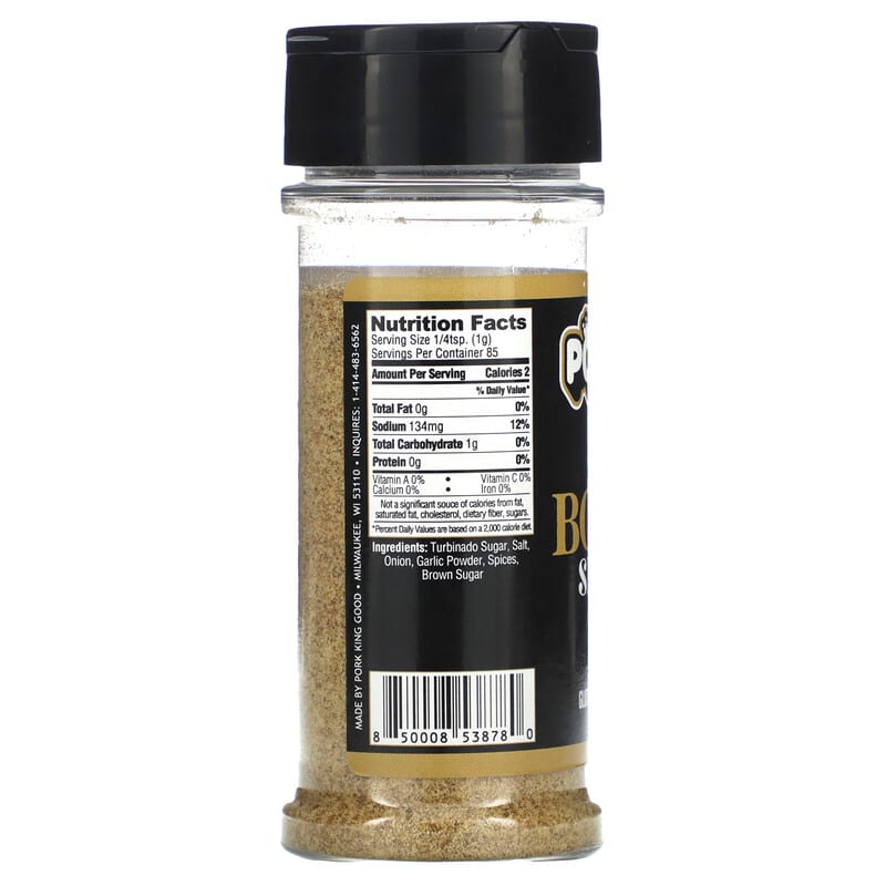 Pork King Good, Bourbon Seasoning, 3 oz (85 g)