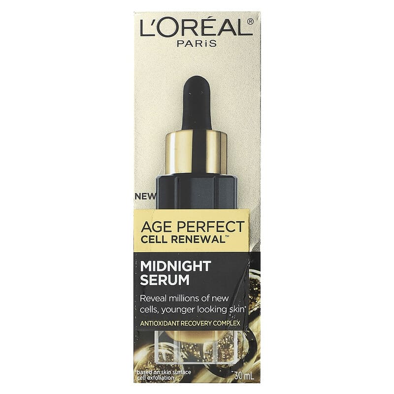 L'Oréal, Age Perfect, Cell Renewal, Midnight Serum, 30 ml