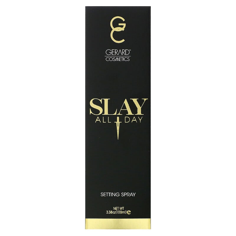 Gerard Cosmetics, Slay All Day, Setting Spray, Green Tea, 3.38 oz (100 ml)