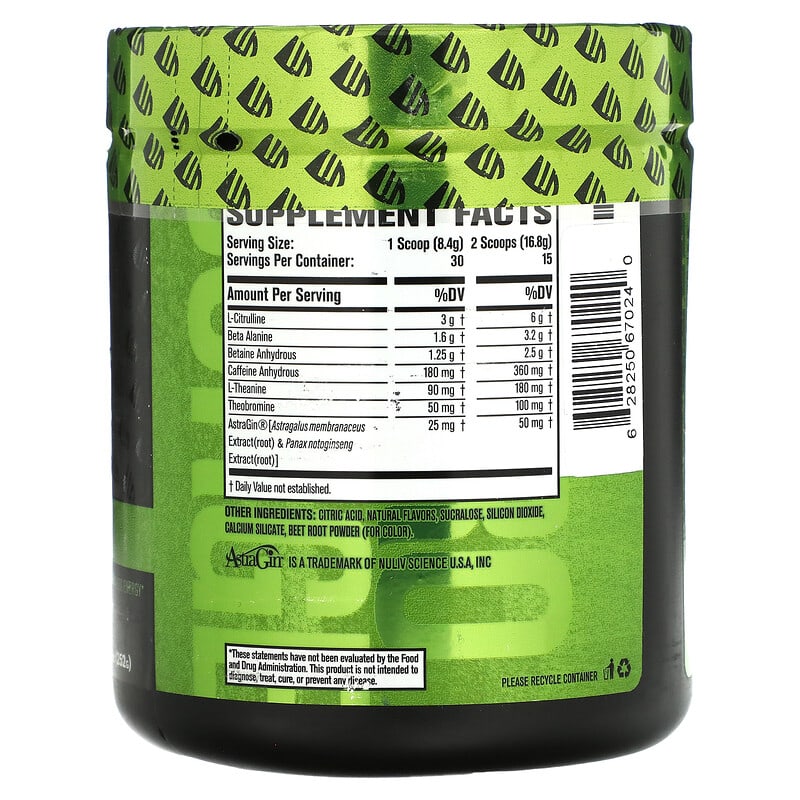 Jacked Factory, Nitro Surge, Pre-Workout, Cherry Limeade, 8.9 oz (252 g)