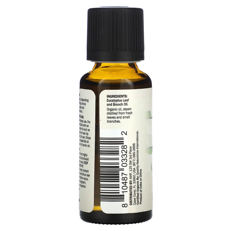 Dr. Mercola, Organic Essential Oil, Eucalyptus, 1 fl oz (30 ml)