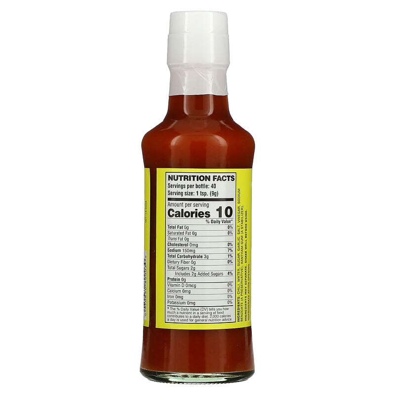 A Taste Of Thai, Garlic Chili Pepper Sauce, 7 fl oz (207 ml)