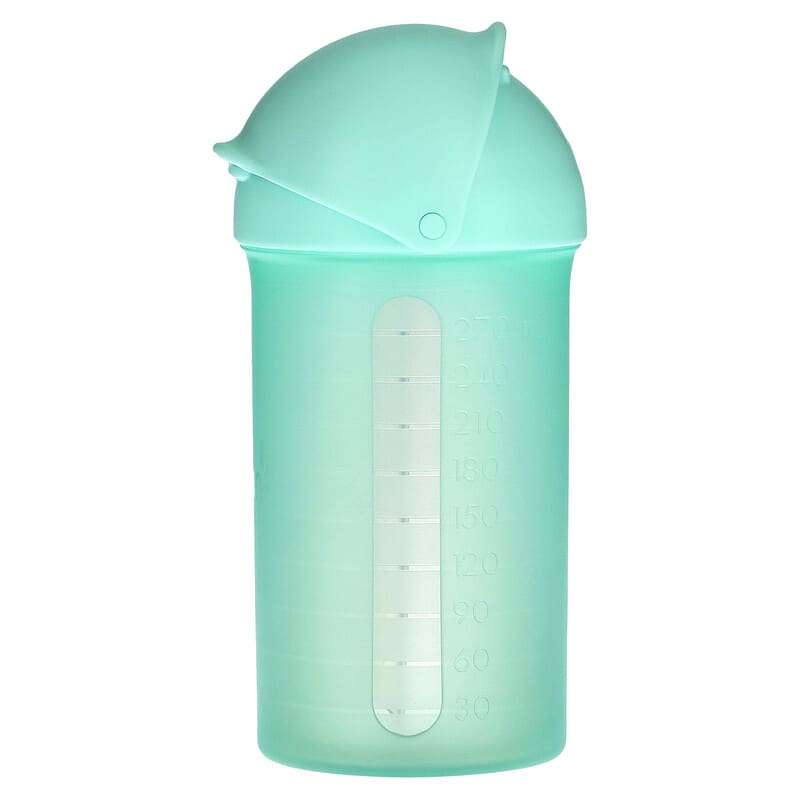 Boon, Swig, Silicone Straw Cup, 6 Months+, Mint , 9 oz (270 ml)