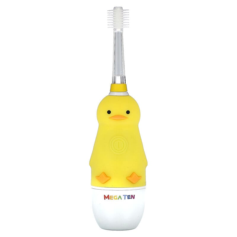 Baby Buddy, Brilliant, Kids Sonic Toothbrush, 3+ Years, Duck, 1 Sonic Toothbrush