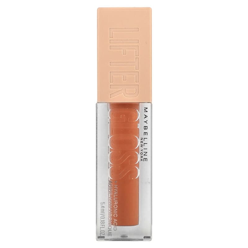 Maybelline, Lifter Gloss + Hyaluronic Acid,  007 Amber, 0.18 fl oz (5.4 ml)