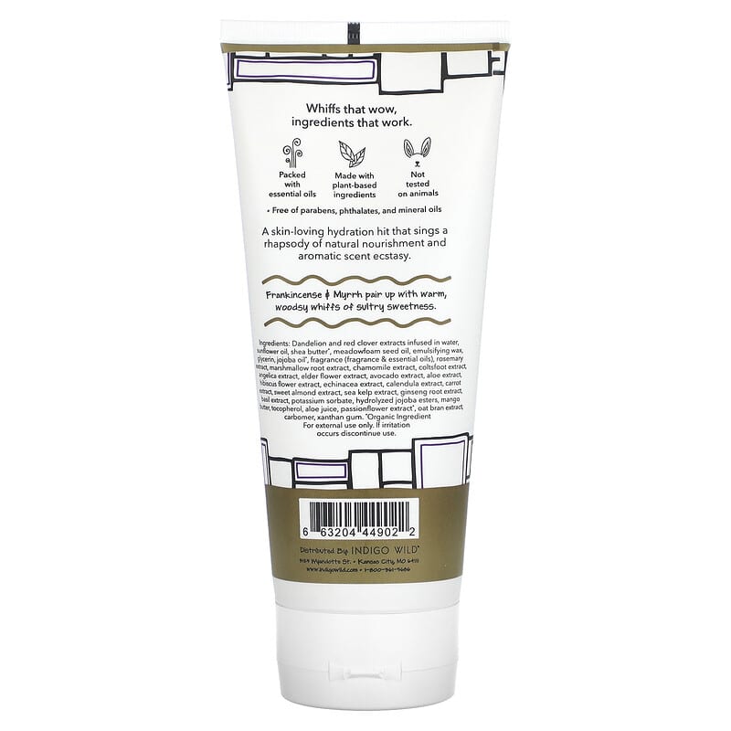 ZUM, Hand & Body Lotion, Frankincense & Myrrh, 6 fl oz (177 ml)