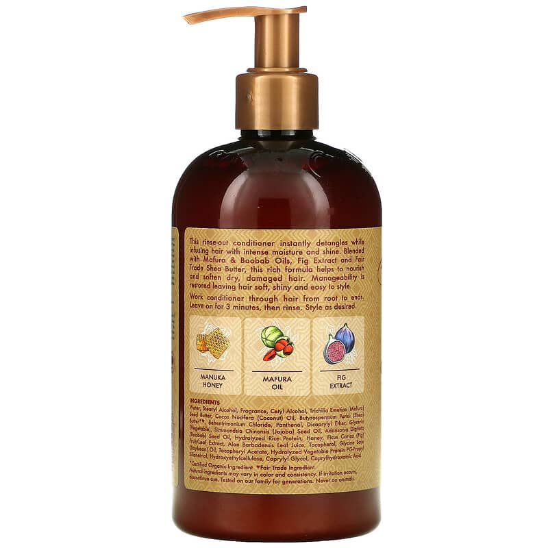 SheaMoisture, Manuka Honey & Mafura Oil, Intensive Hydration Conditioner, 13 fl oz (384 ml)