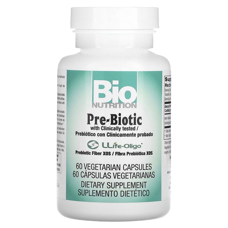 Bio Nutrition, Pre-Biotic , 60 Vegetarian Capsules