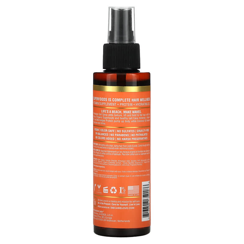 Be Care Love, Make Waves Texture Spray, Himalayan Salt, 5 fl oz (147 ml)