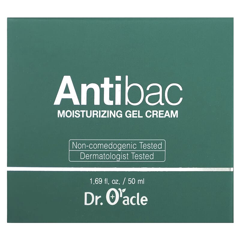 Dr. Oracle, Antibac, Moisturizing Gel Cream, 1.69 fl oz (50 ml)