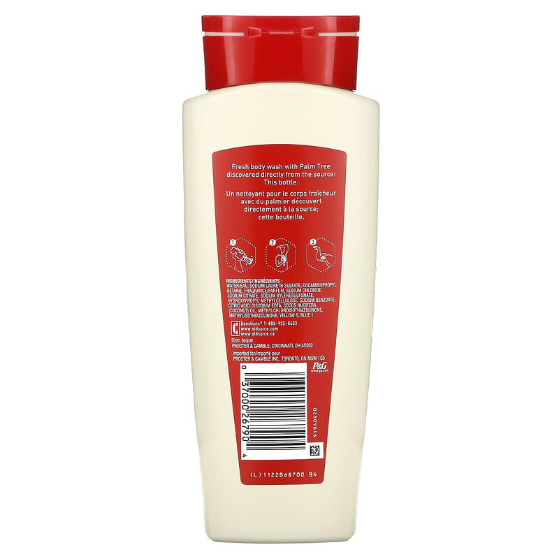 Old Spice, Body Wash, Fiji with Palm Tree, 16 fl oz (473 ml)