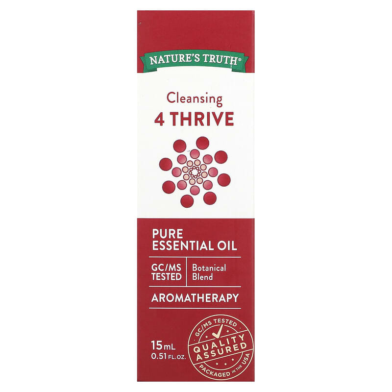 Nature's Truth, Pure Essential Oil, Cleansing 4 Thrive, 0.51 fl oz (15 ml)