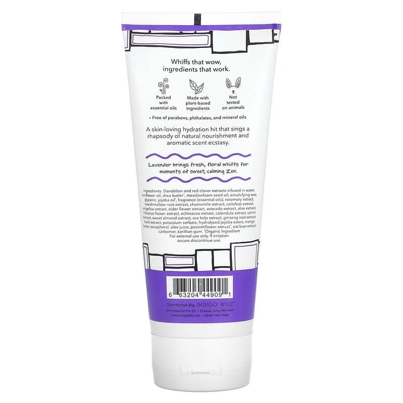 ZUM, Hand & Body Lotion, Lavender, 6 fl oz (177 ml)