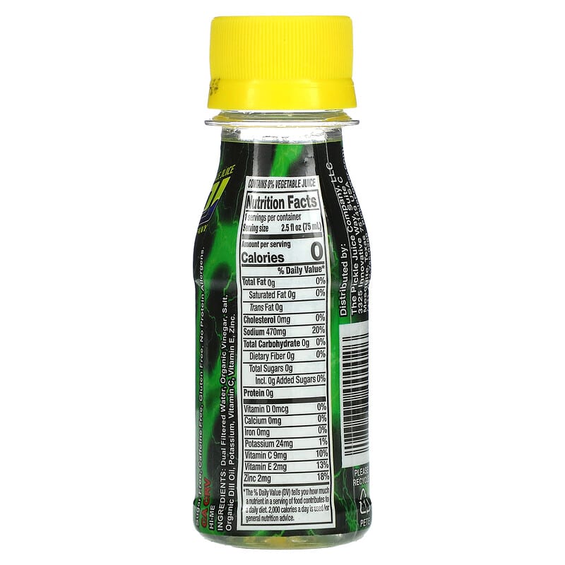Pickle Juice, Pickle Juice Shot, Extra Strength, 2.5 fl oz (75 ml)