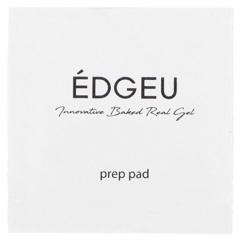 Edgeu, Perfect Gel Nail Wraps, ENA816 Mirror White, 16 Piece Strips Set