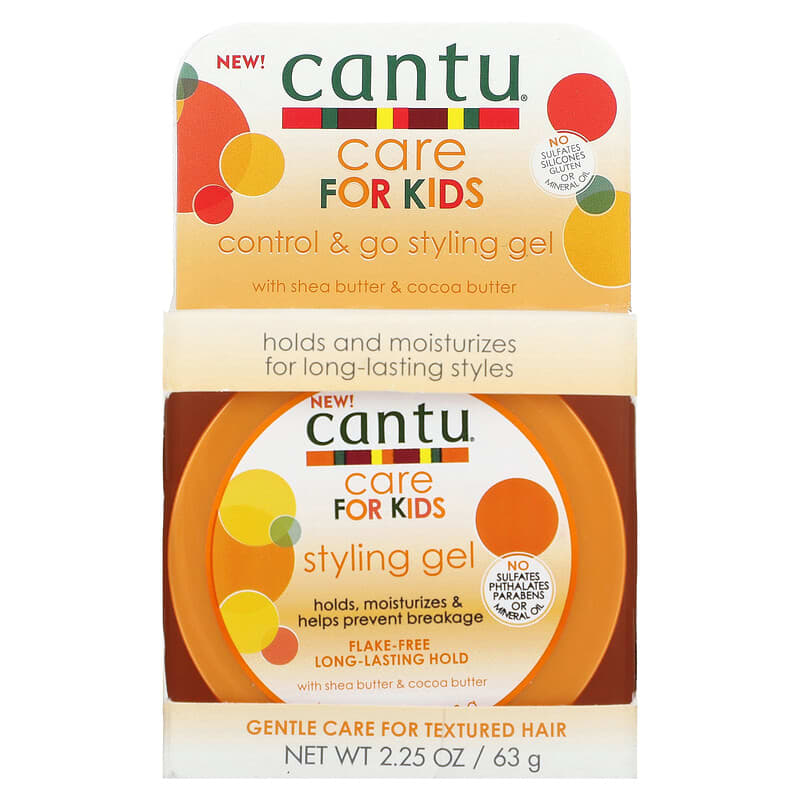 Cantu, Care For Kids, Control & Go Styling Gel, 2.25 oz (63 g)