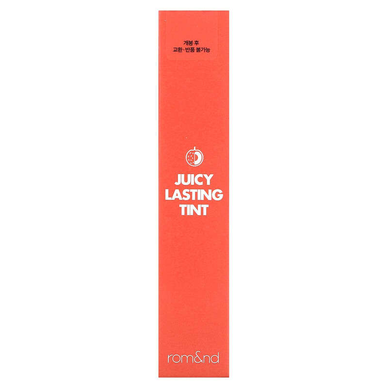 rom&nd, Juicy Lasting Tint, 09 Litchi Coral, 5.5 g