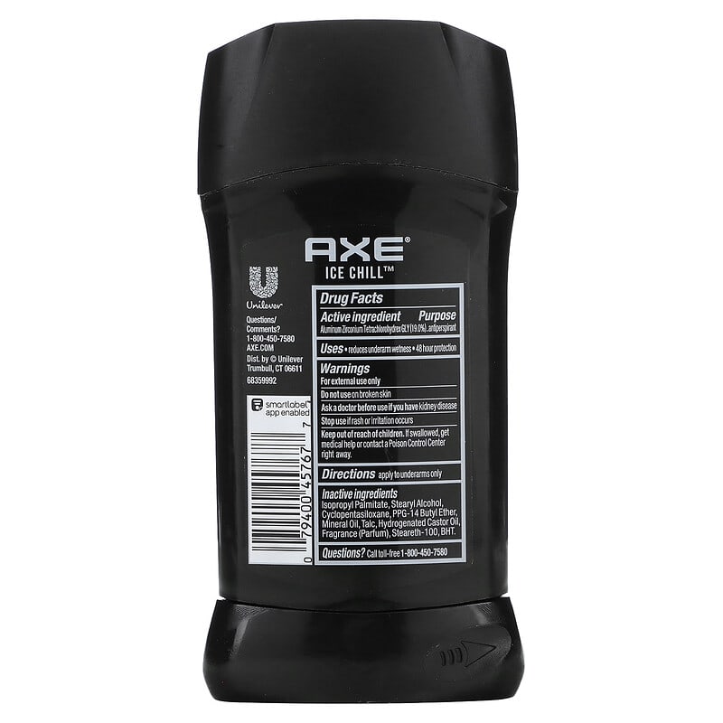 Axe, Antiperspirant, Ice Chill, Iced Mint & Lemon, 2.7 oz (76 g)