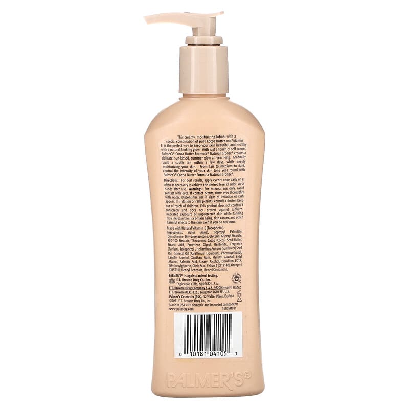 Palmers, Cocoa Butter Formula with Vitamin E, Natural Bronze Body Lotion, 8.5 fl oz (250 ml)