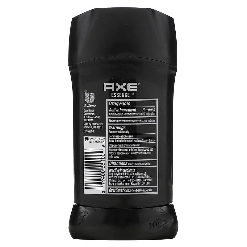 Axe, Essence, Antiperspirant Deodorant, Black Pepper & Cedarwood, 2.7 oz, (76 g)