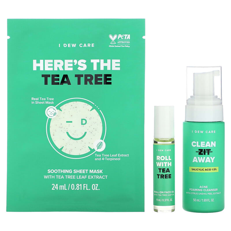 I Dew Care, Tea Tree-O Starter Kit, 1 Kit