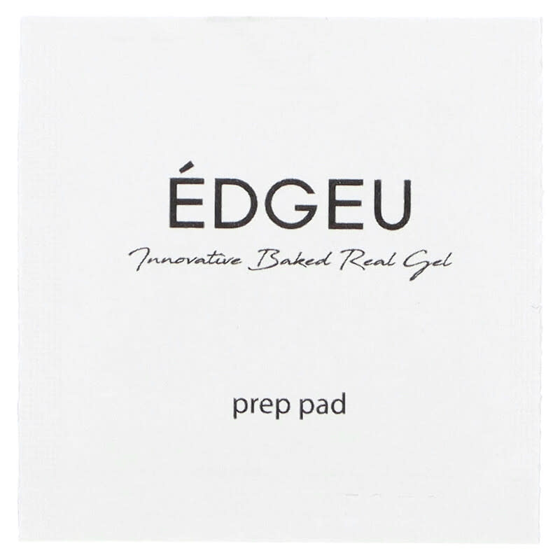 Edgeu, Perfect Gel Nail Wraps, ENA442, Mirror Sky Blue, 16 Piece Strips Set