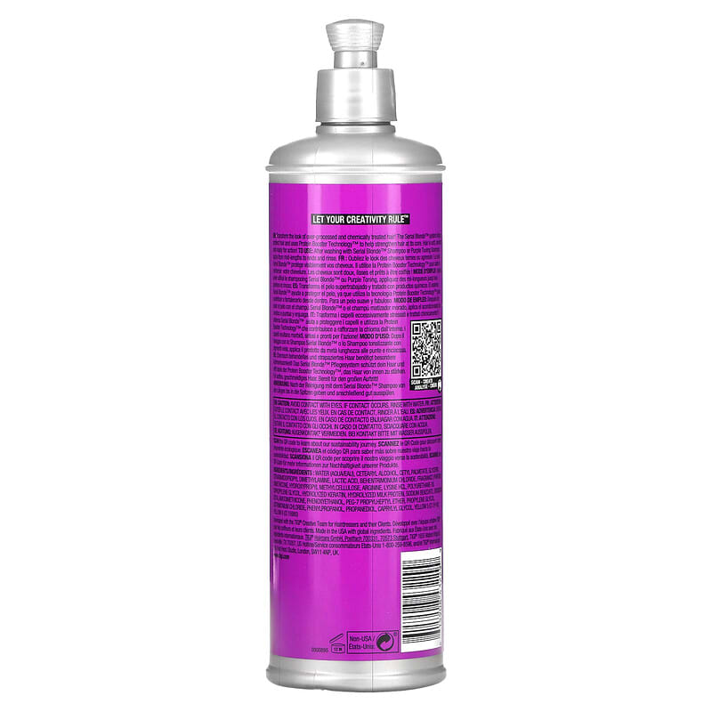 TIGI, Bed Head, Serial Blonde, Restoring Conditioner, For Edgy Blondes, 13.53 fl oz (400 ml)