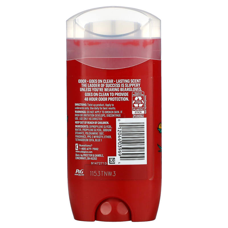 Old Spice, Deodorant, Bearglove, 3 oz (85 g)